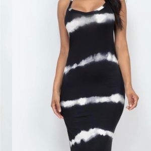 Capella - slimming racer back tank dress szL - NWT